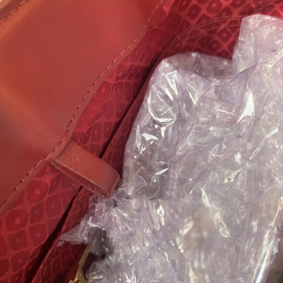 PLUM RED LONGCHAMP MINIMAL BEAUTY: crossbody, spacious, feminine. Leather bag. - Picture 12 of 17